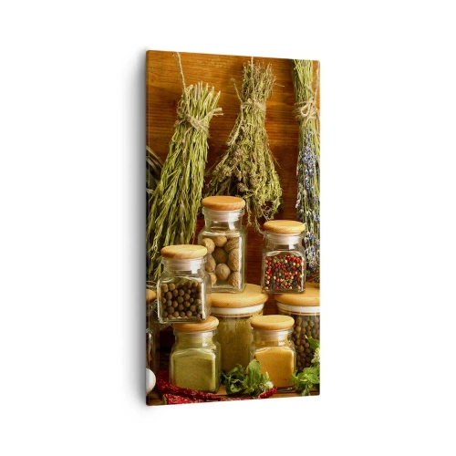 Impression sur toile - Image sur toile - Sortilèges de cuisine - 55x100 cm