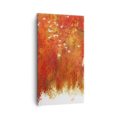 Impression sur toile - Image sur toile - S'envolera-t-il avec eux ? - 45x80 cm