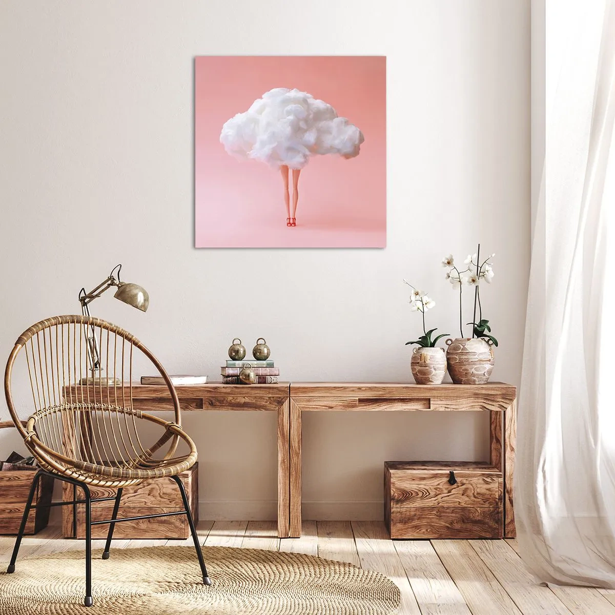 Impression sur toile - Image sur toile - Douce promesse - 40x40 cm