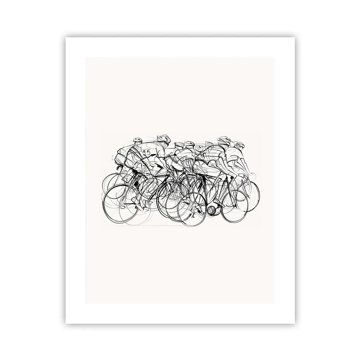 Affiche - Poster - Ensemble en équipe - 40x50 cm