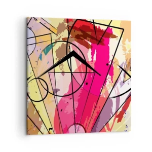 Impression sur toile - Image sur toile - Explosion - 50x50 cm