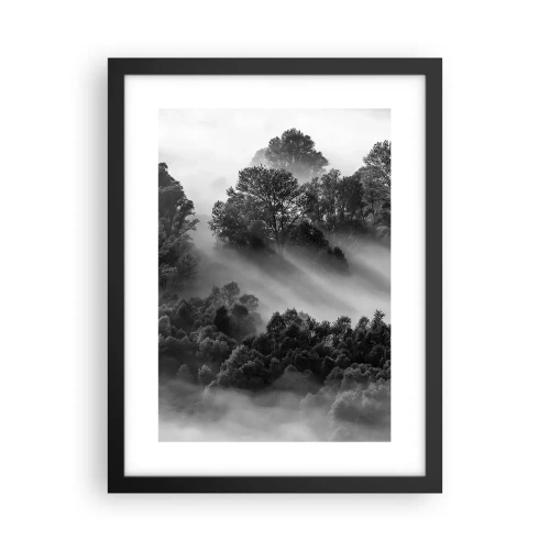 Affiche dans un cadre noir - Poster - Sortir de son sommeil - 30x40 cm