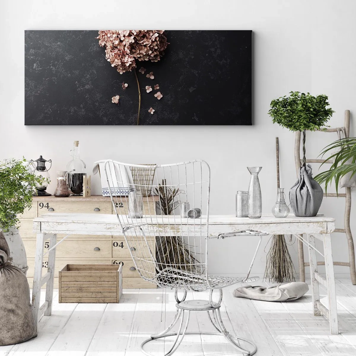 Impression sur toile - Image sur toile - Un signe vraiment romantique - 90x30 cm