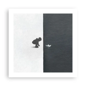 Affiche - Poster - Grande expédition - 50x50 cm