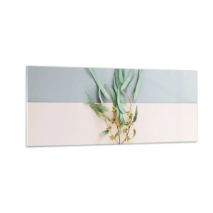 Impression sur verre - Image sur verre - Subtilité pastel - 100x40 cm