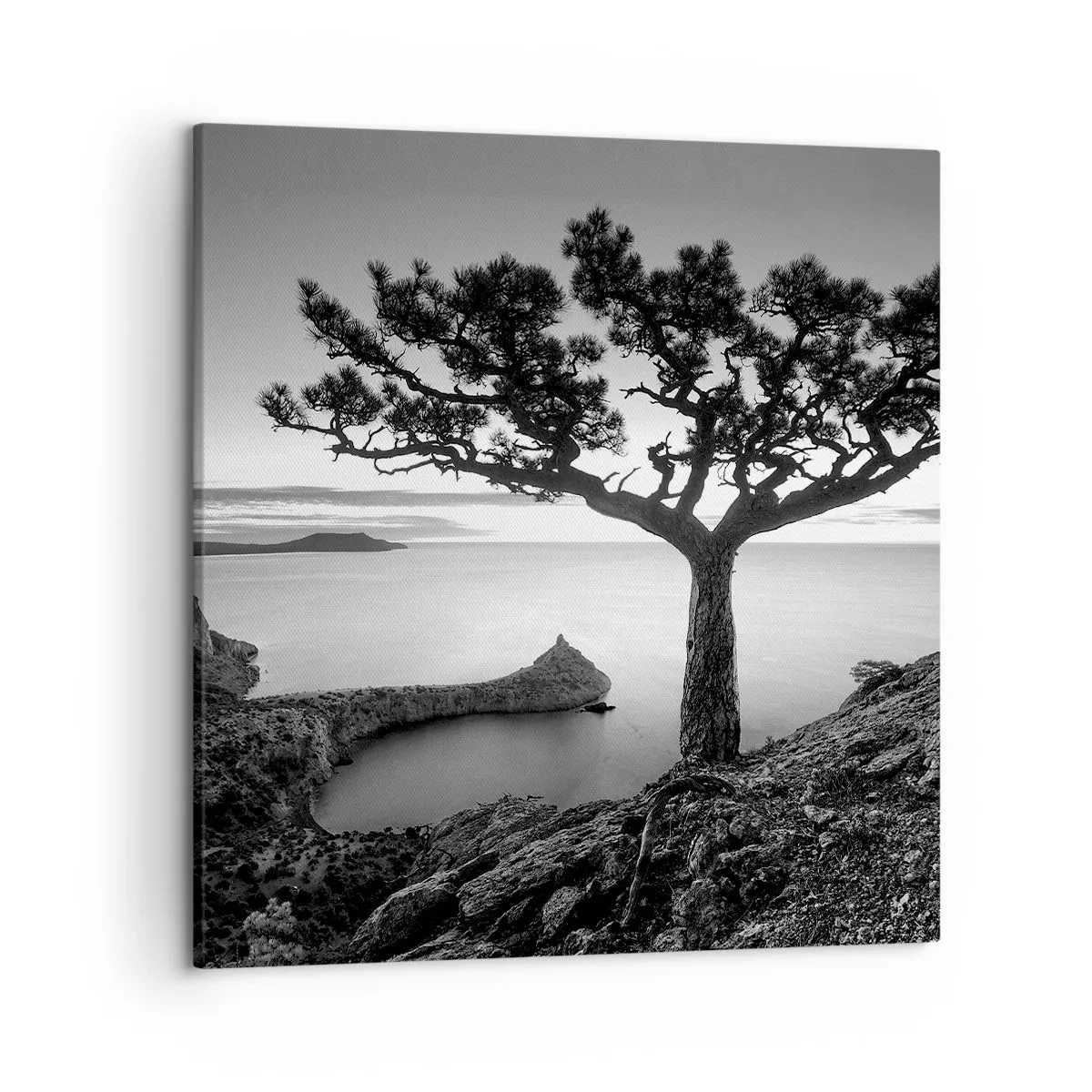 Impression sur toile - Image sur toile - Paix jusqu'à l'horizon - 50x50 cm