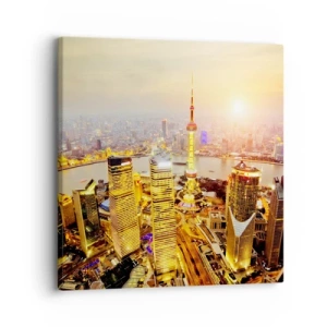 Impression sur toile - Image sur toile - Rêve asiatique - 30x30 cm