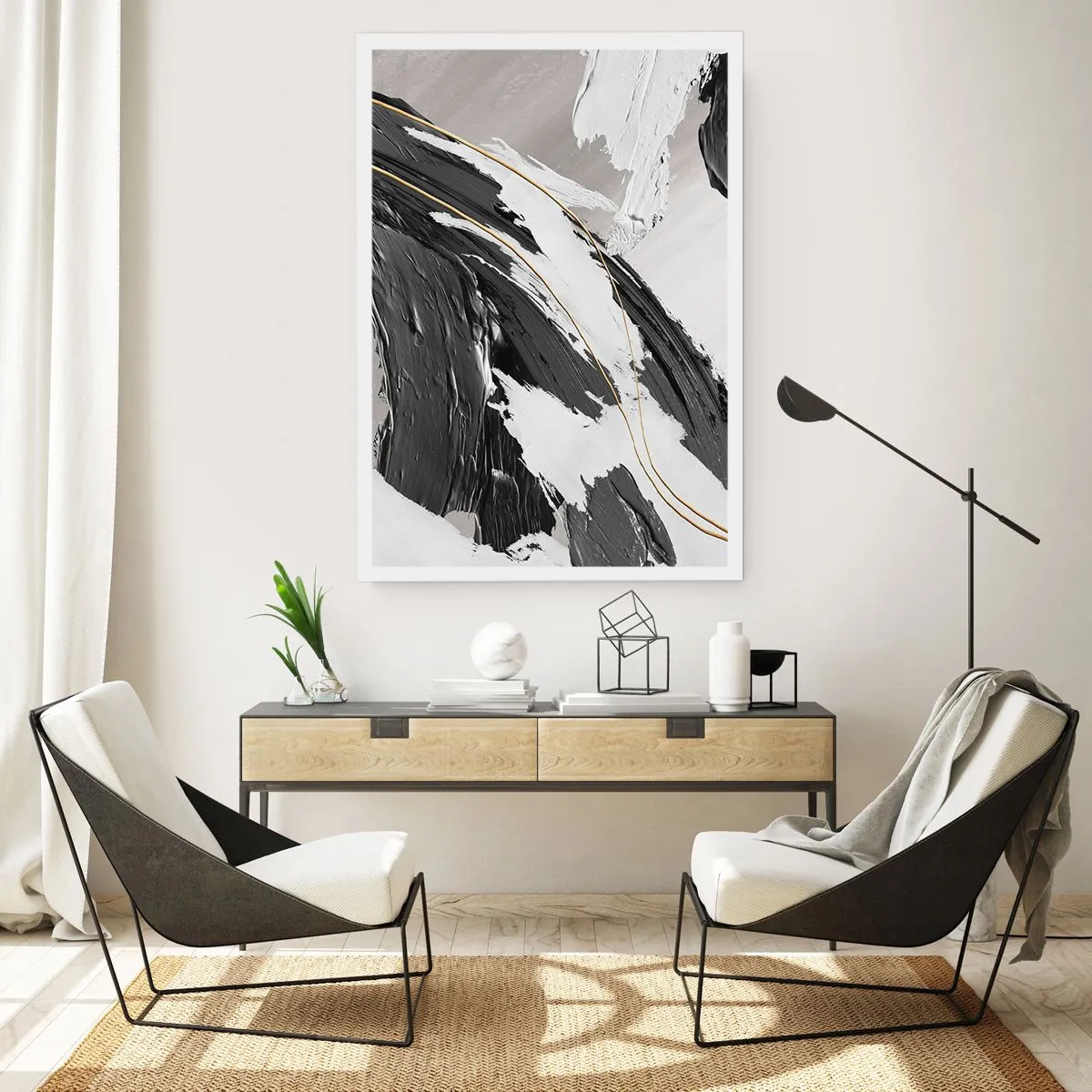 Affiche - Poster - L'abstraction à grande échelle - 61x91 cm