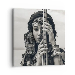Impression sur toile - Image sur toile - Musique de l'Orient elle-même - 30x30 cm