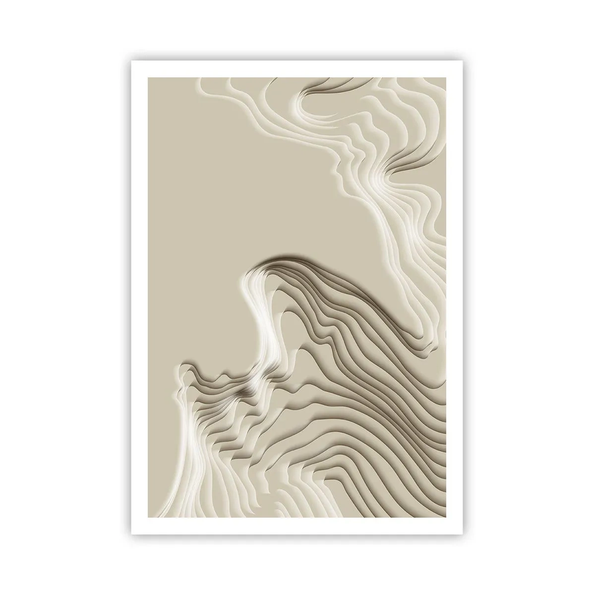 Affiche - Poster - Topographie artistique - 70x100 cm