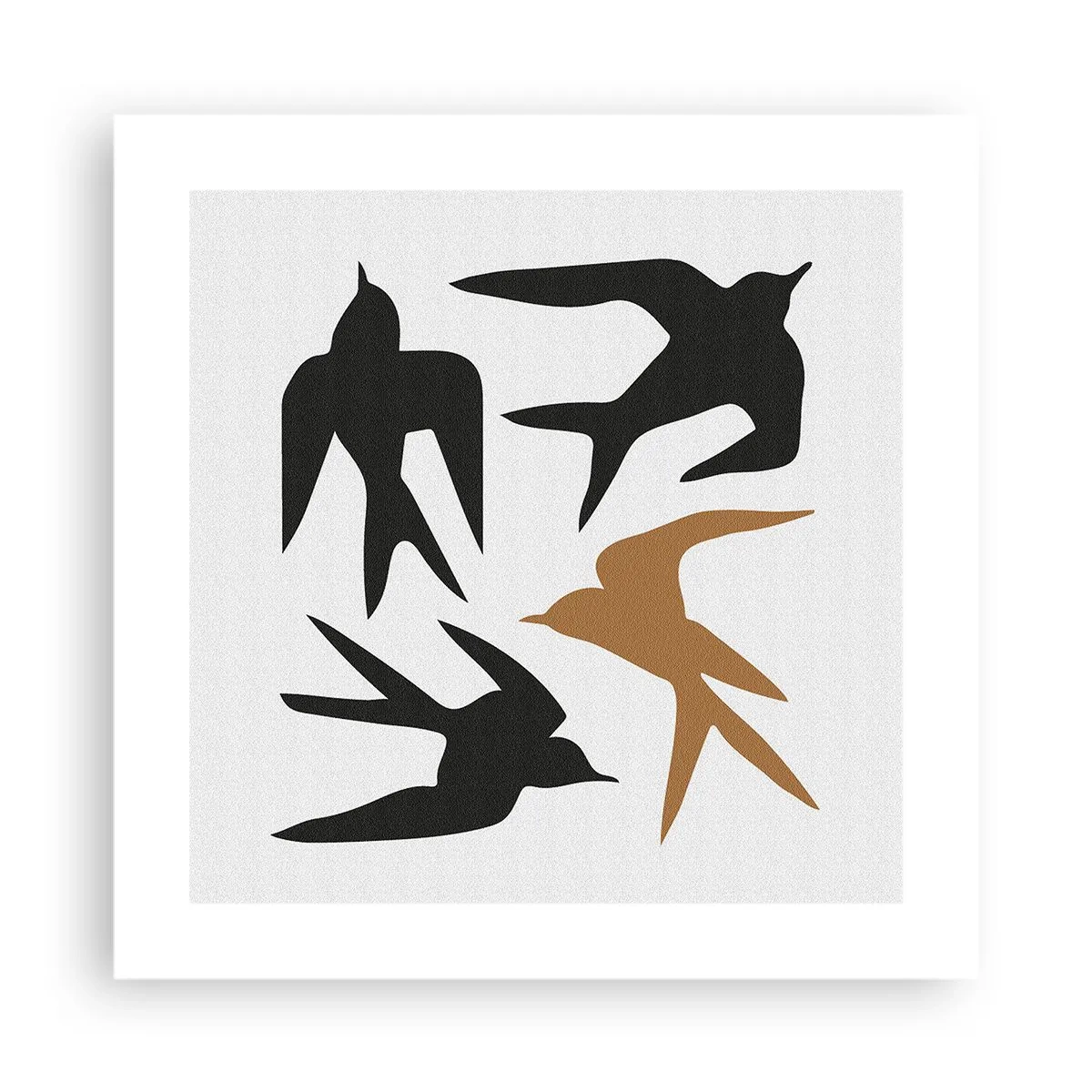 Affiche - Poster - Avaler du plaisir - 40x40 cm