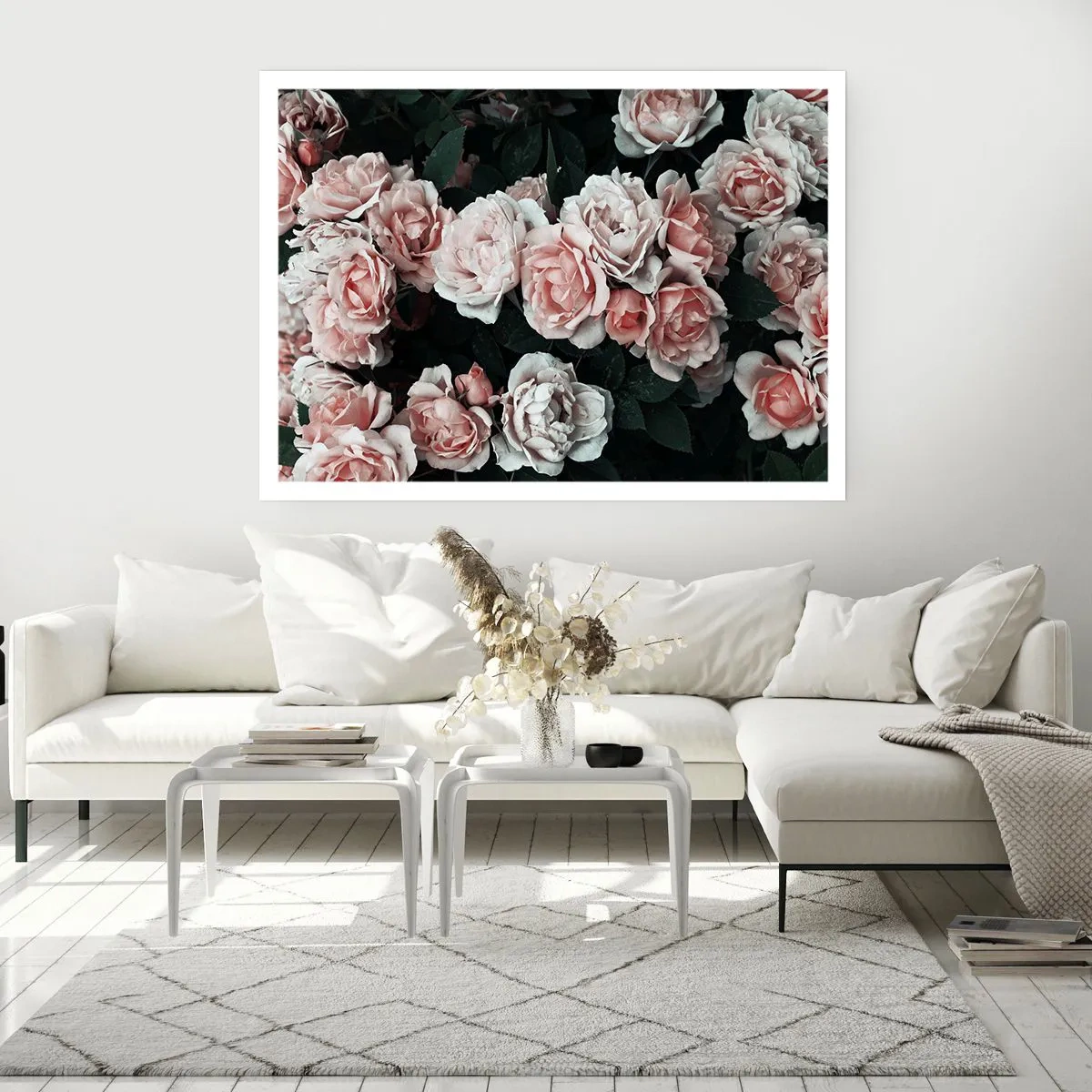 Affiche - Poster - Ensemble de rose - 40x30 cm