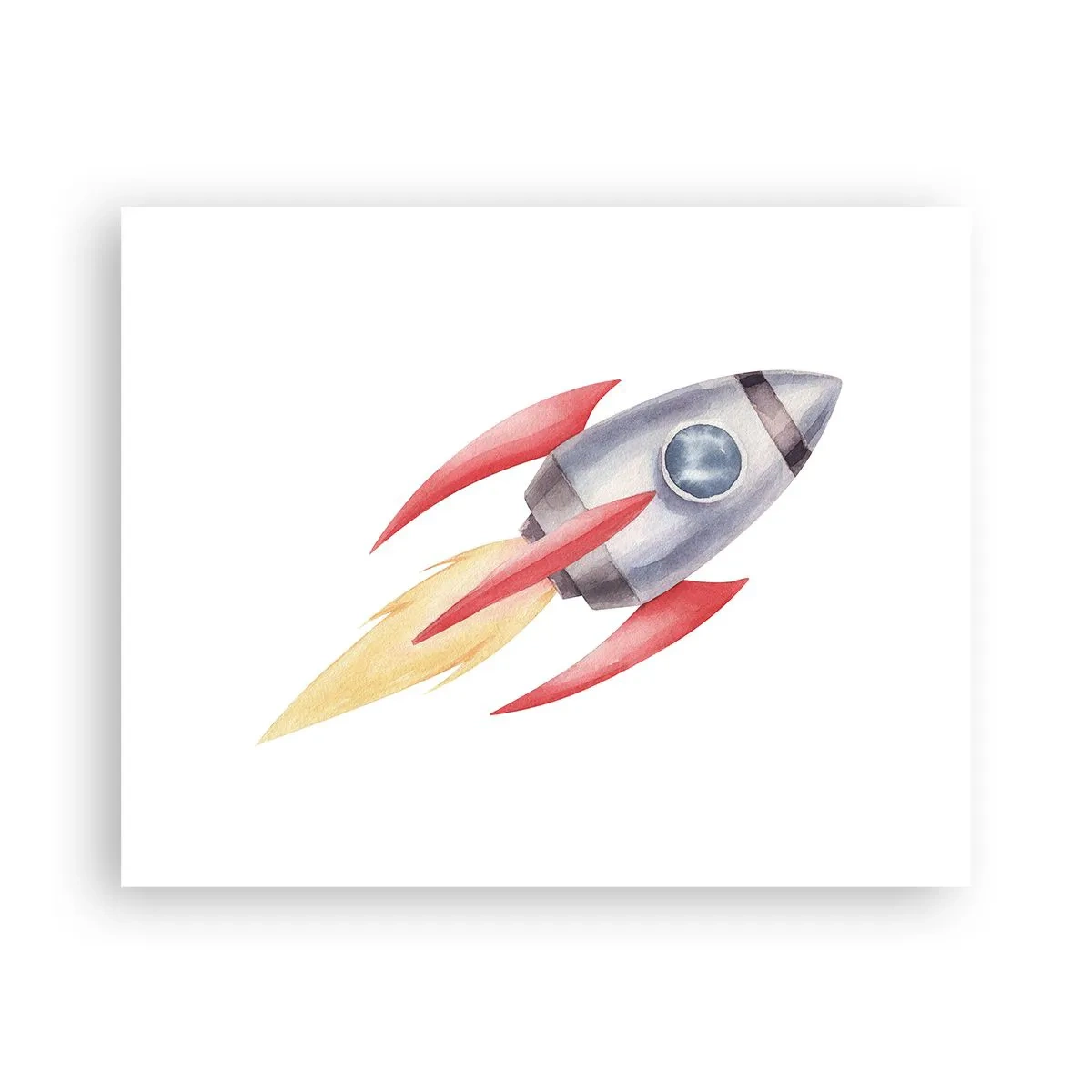 Affiche - Poster - Plus haut, plus vite, plus loin - 50x40 cm