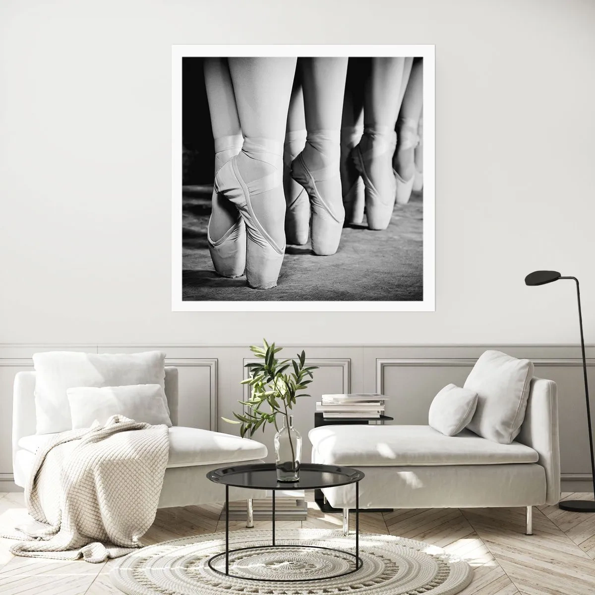 Affiche - Poster - Ensemble, simple - 30x30 cm