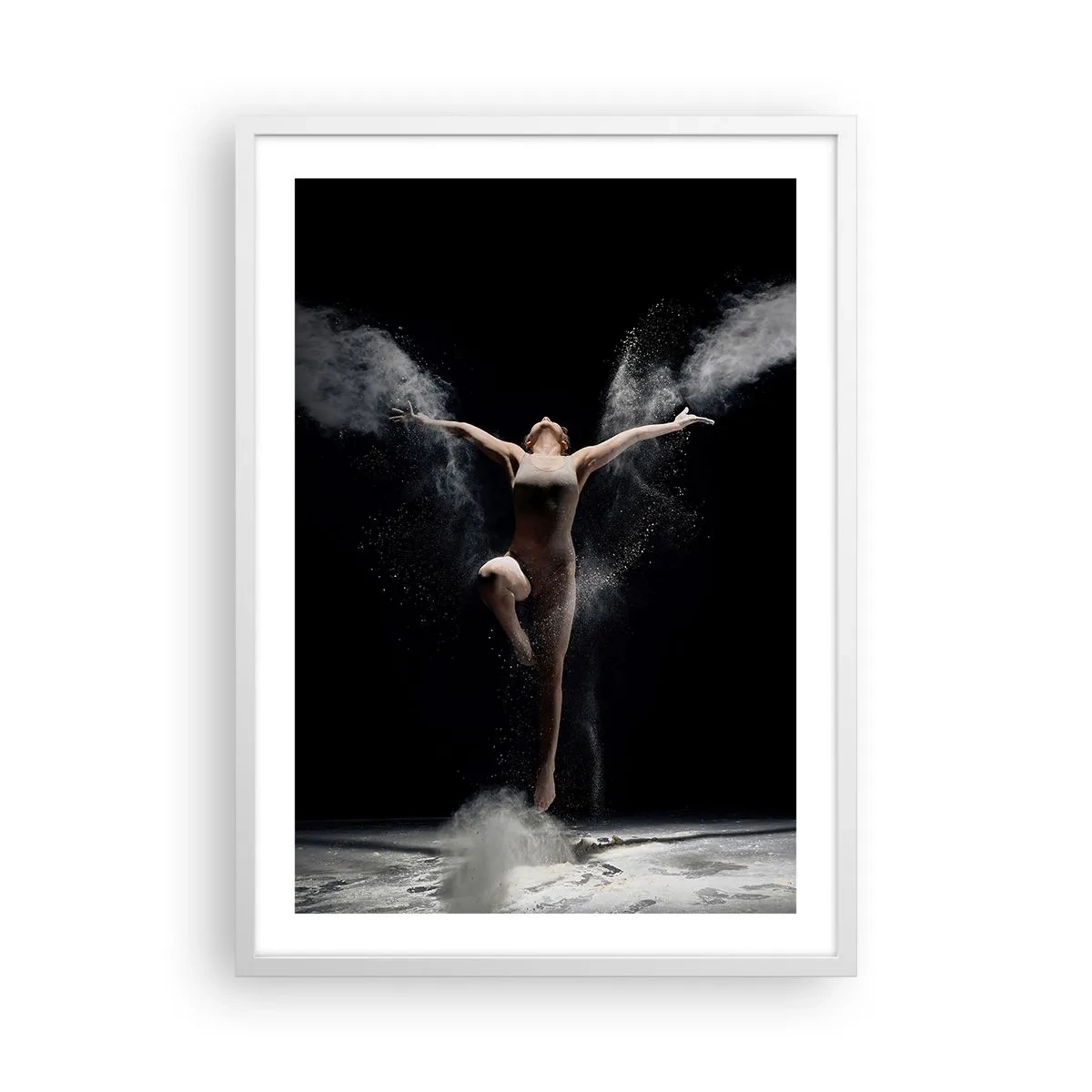 Affiche dans un cadre blanc - Poster - Les elfes existent - 50x70 cm