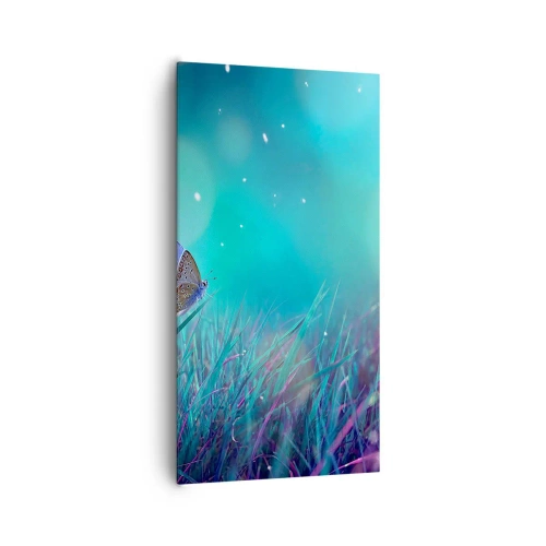 Impression sur toile - Image sur toile - La vie secrète de la prairie - 65x120 cm