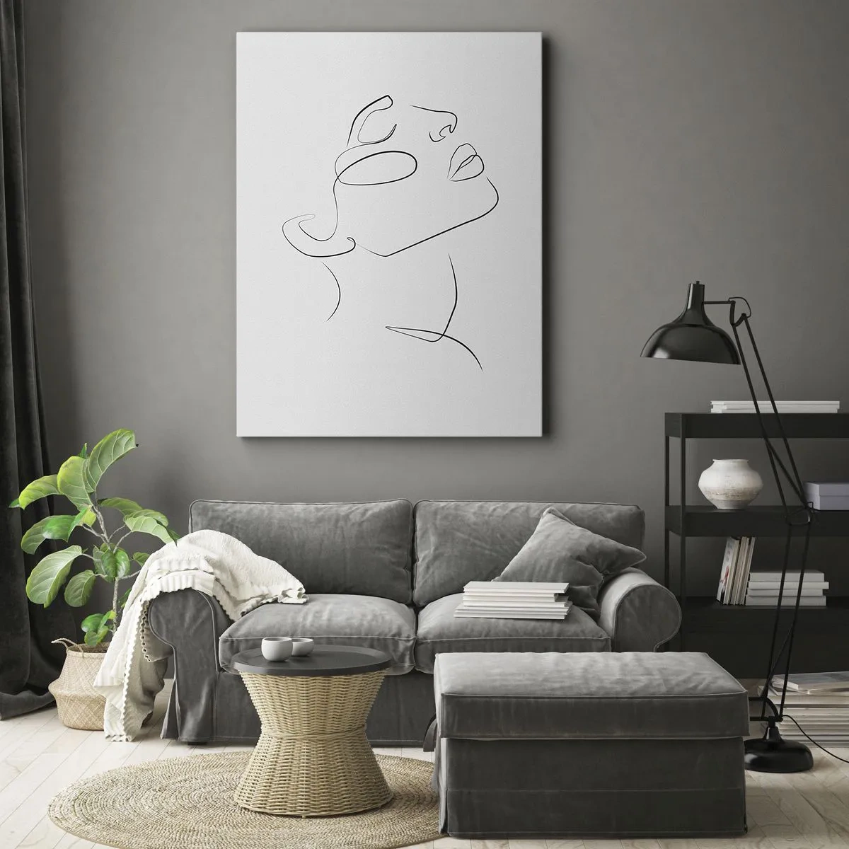 Impression sur toile - Image sur toile - Méandre du rêve - 55x100 cm