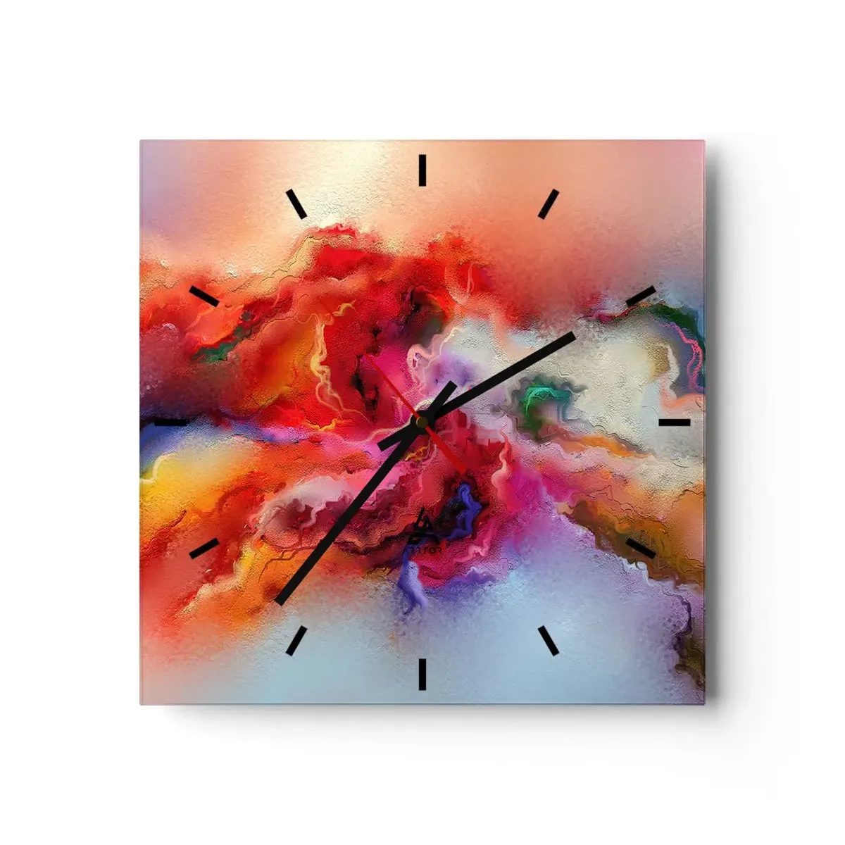 Horloge murale - Pendule murale - Comment attraper des rêves - fumée - 40x40 cm