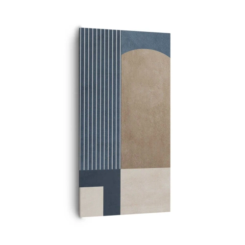 Impression sur toile - Image sur toile - Composition simple et en rondeur - 65x120 cm