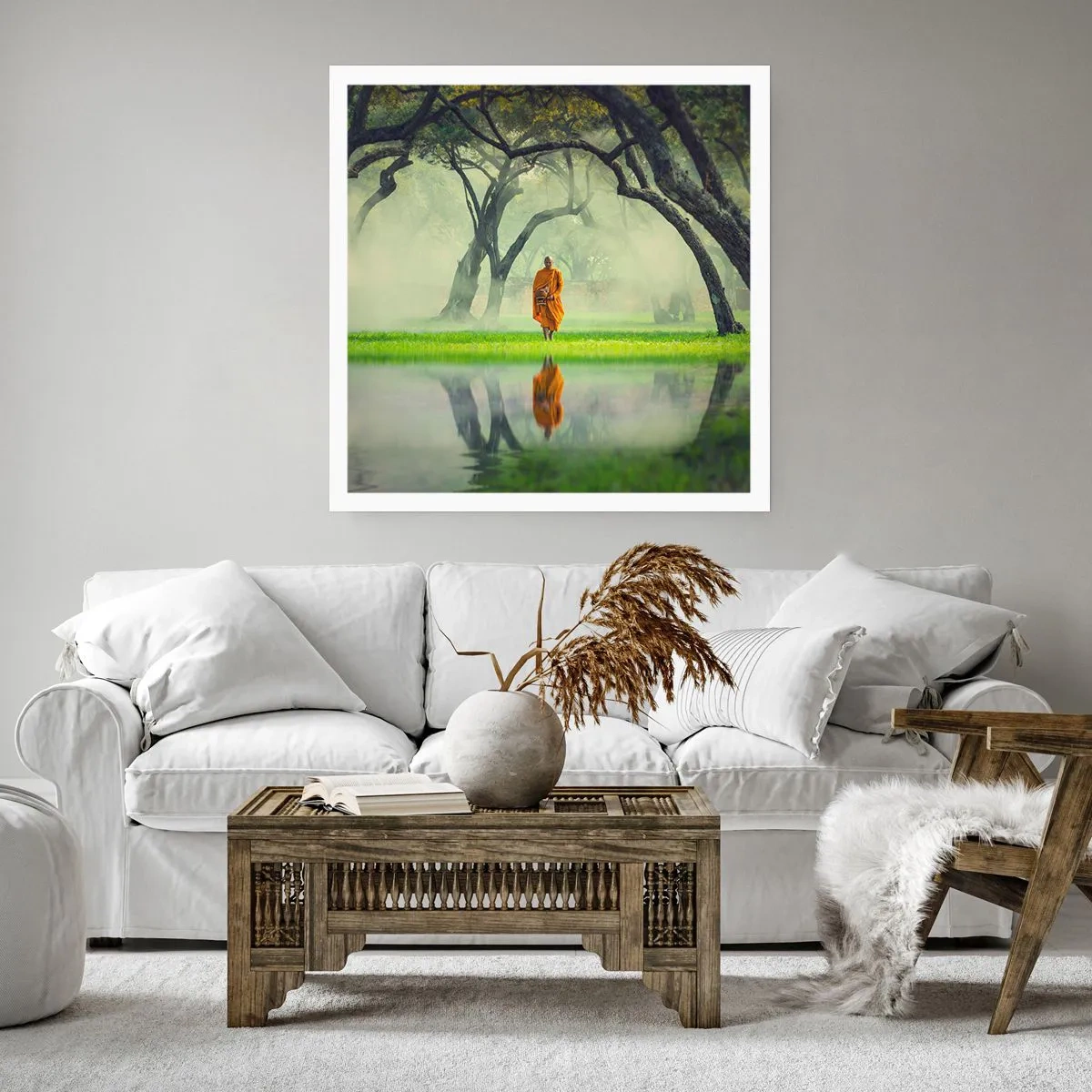 Affiche - Poster - En route vers l'illumination - 40x40 cm