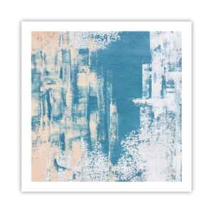 Affiche - Poster - À travers un iceberg - 60x60 cm