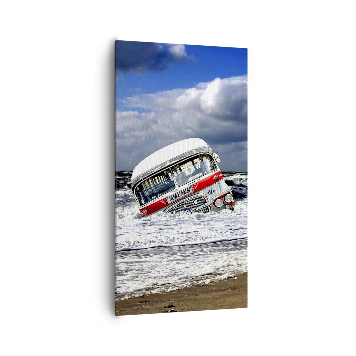 Impression sur toile - Image sur toile - Et qu'est-ce qui vous étonne ? - 65x120 cm