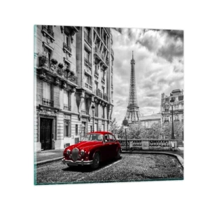 Impression sur verre - Image sur verre - Prédateur dans la ville - 40x40 cm