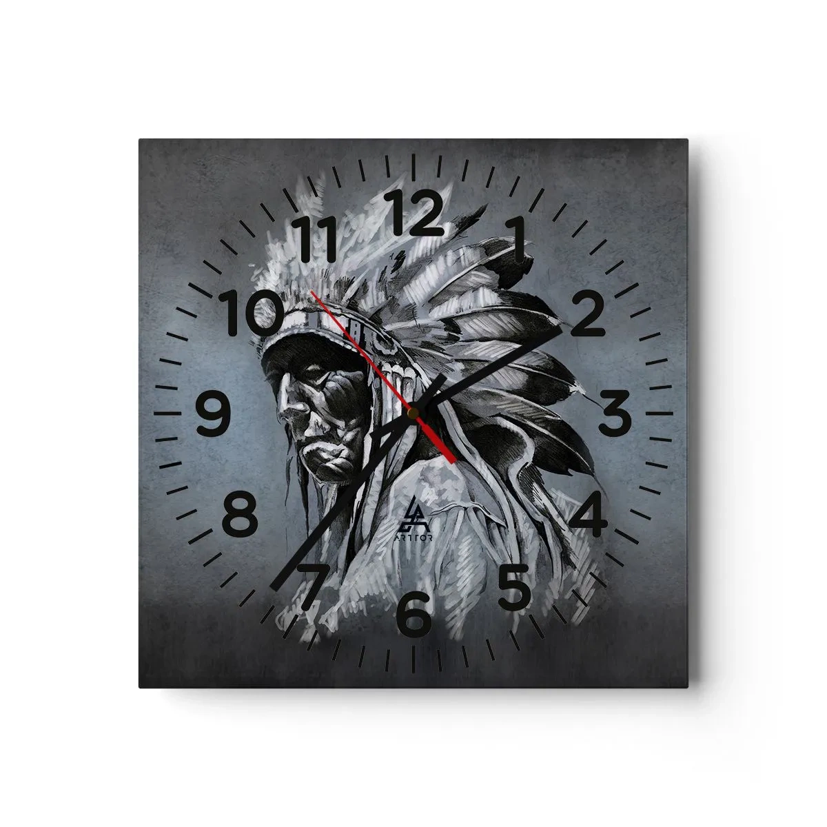 Horloge murale - Pendule murale - Retour aux sources - 30x30 cm