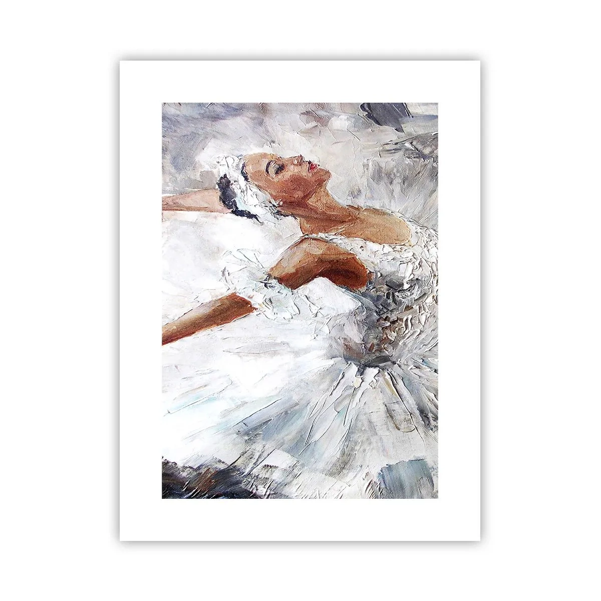 Affiche - Poster - Délicat et léger comme du tulle - 30x40 cm