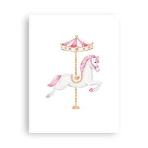 Affiche - Poster - Les sabots en avant - 30x40 cm