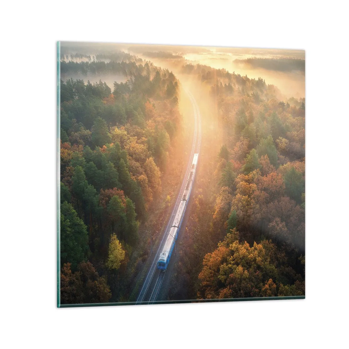 Impression sur verre - Image sur verre - Voyage printannier - 50x50 cm