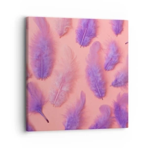 Impression sur toile - Image sur toile - Oiseau de désir lilas - 30x30 cm