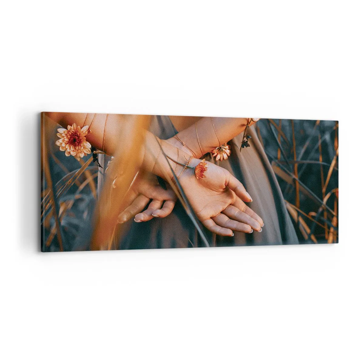 Impression sur toile - Image sur toile - Liée à la nature - 100x40 cm