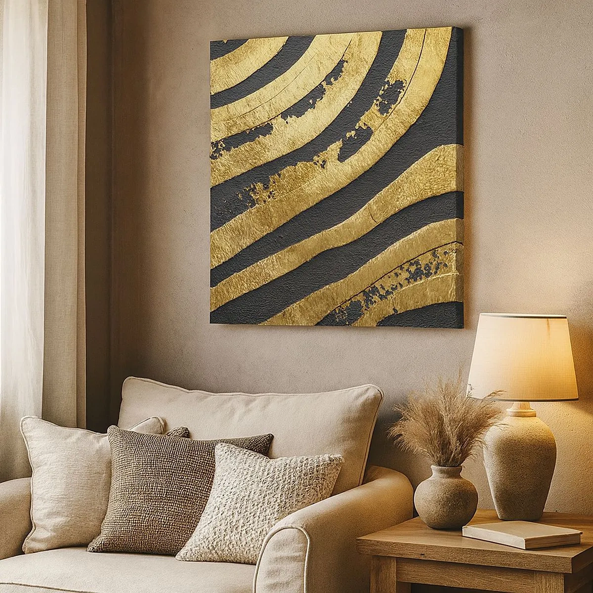 Impression sur toile - Image sur toile - Tout coule - 30x30 cm