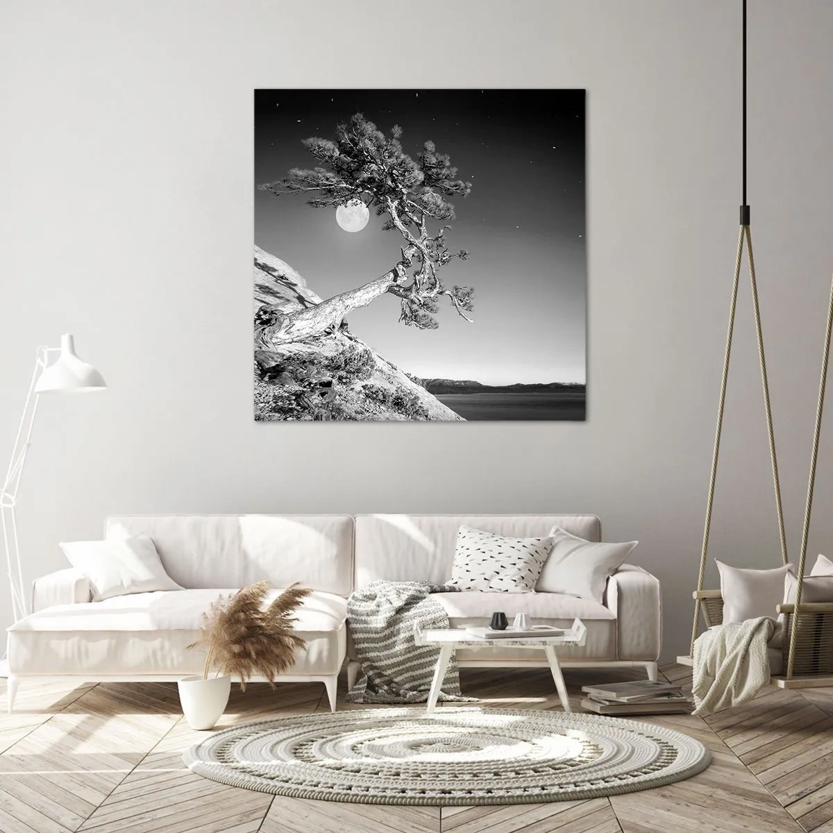 Impression sur toile - Image sur toile - Un combattant vainqueur - 70x70 cm