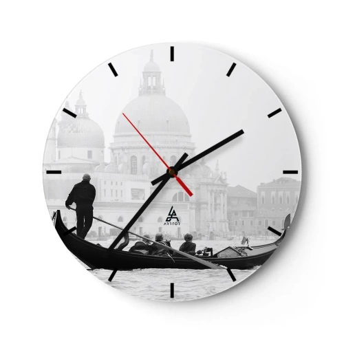 Horloge murale - Pendule murale - Voyage aux sources de la beauté - 40x40 cm