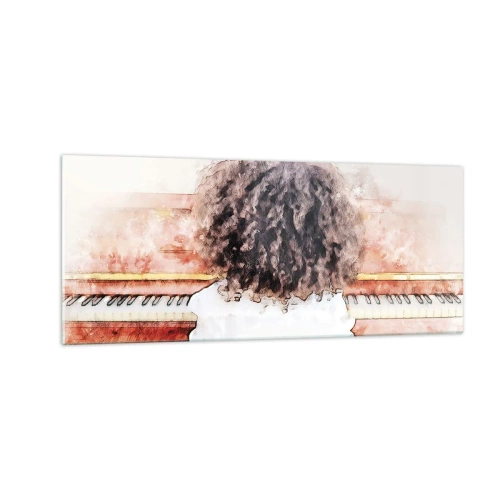 Impression sur verre - Image sur verre - Dans un nouveau monde - 100x40 cm