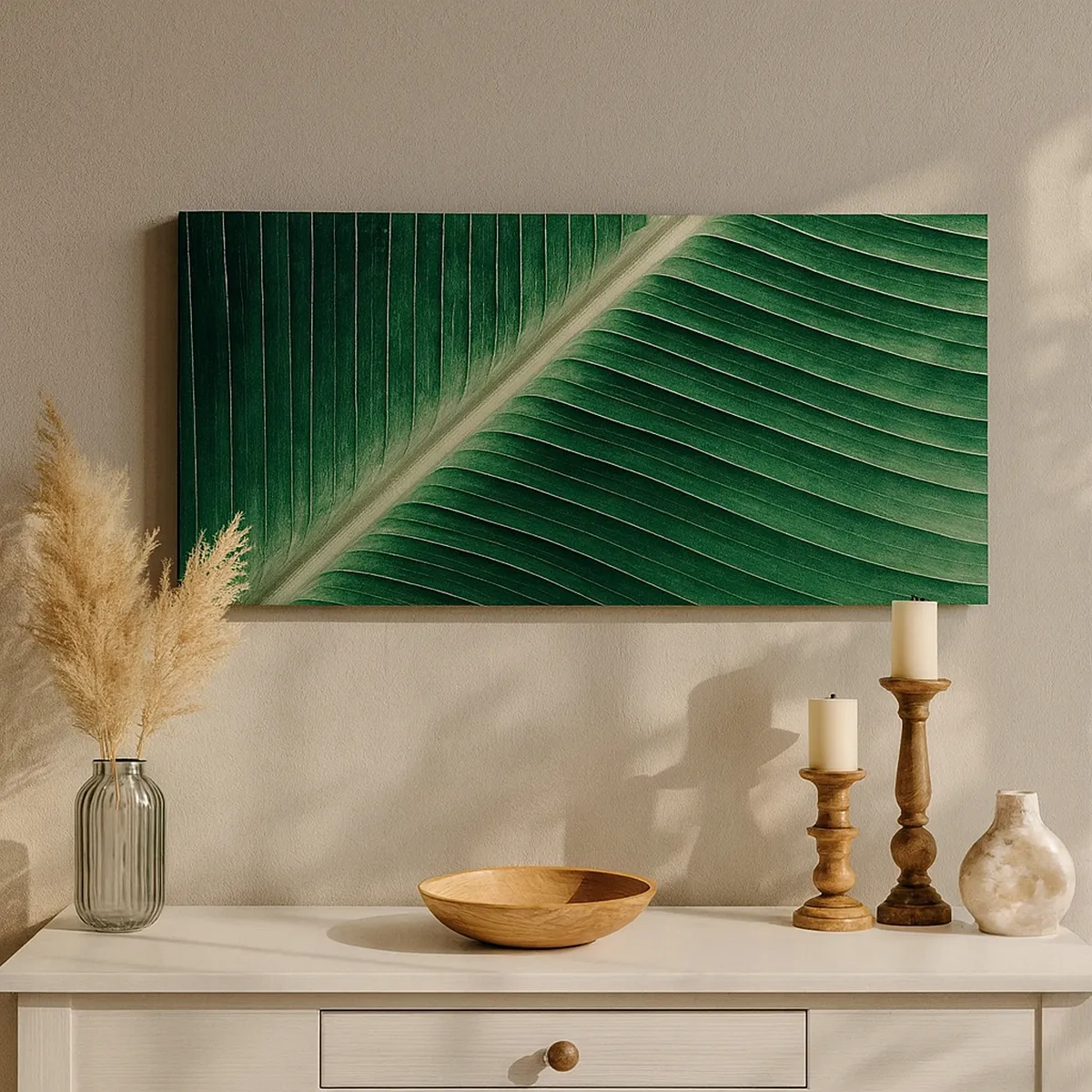 Impression sur toile - Image sur toile - Le rythme de la nature - 30x30 cm