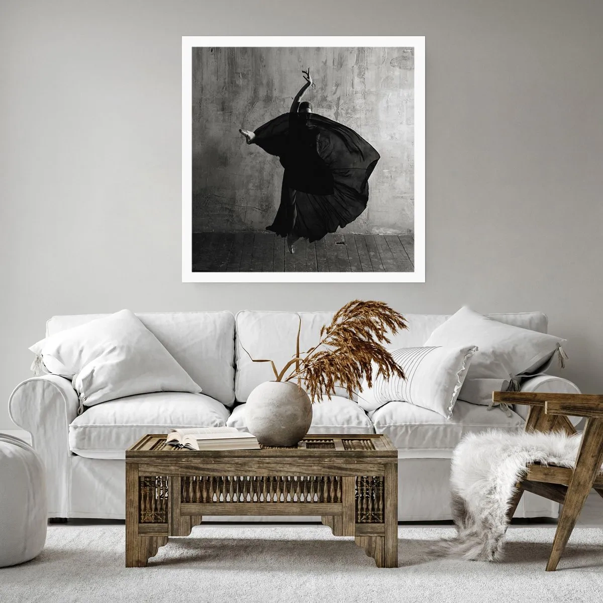 Affiche - Poster - Pas plein de passion - 30x30 cm