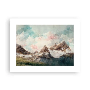 Affiche - Poster - Lames de roche - 40x30 cm