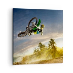 Impression sur toile - Image sur toile - Activez les émotions ! - 60x60 cm