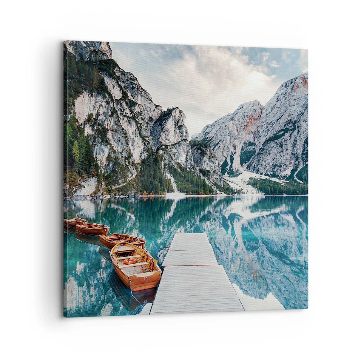 Impression sur toile - Image sur toile - On va te montrer la beauté - 60x60 cm