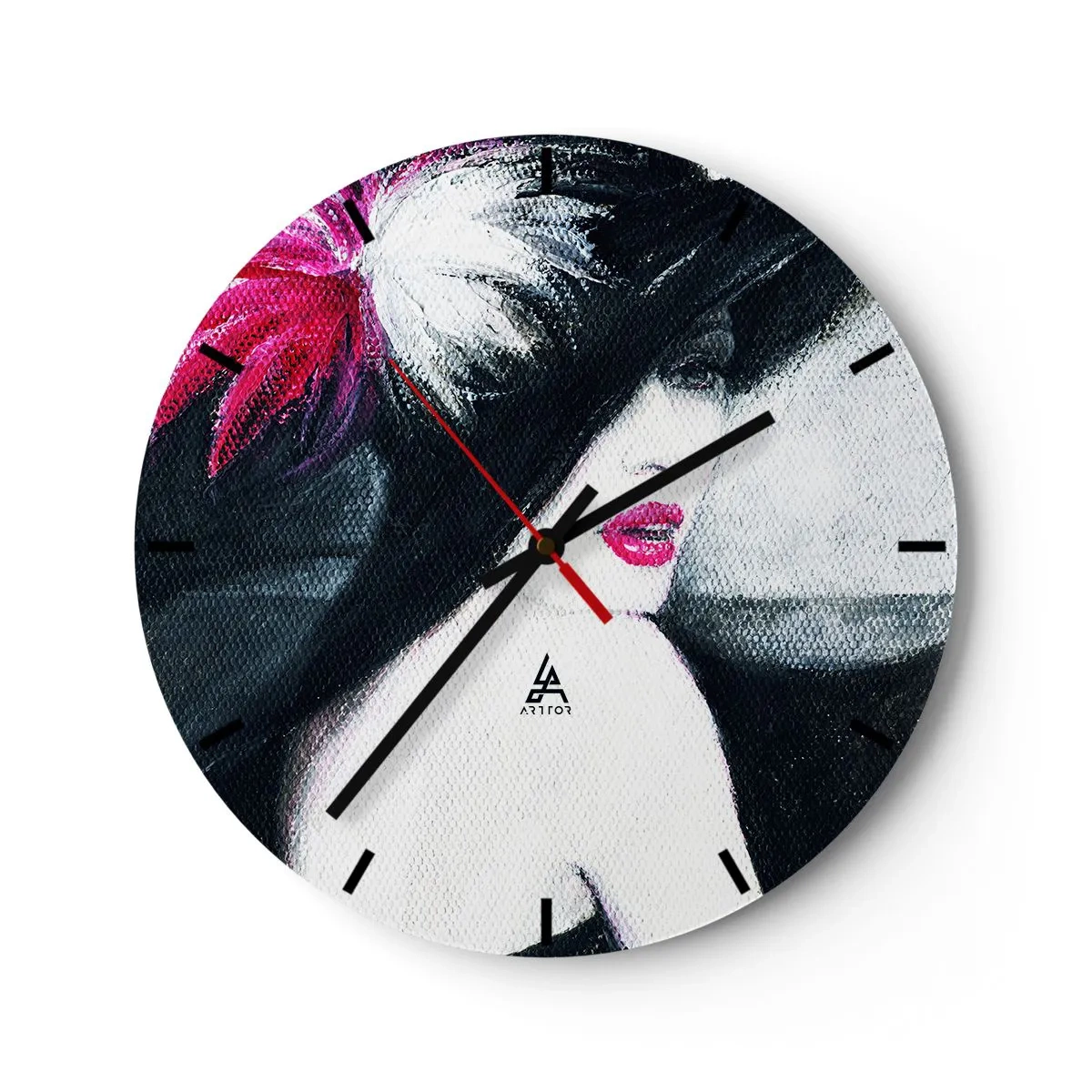 Horloge murale - Pendule murale - Toujours un secret - 40x40 cm