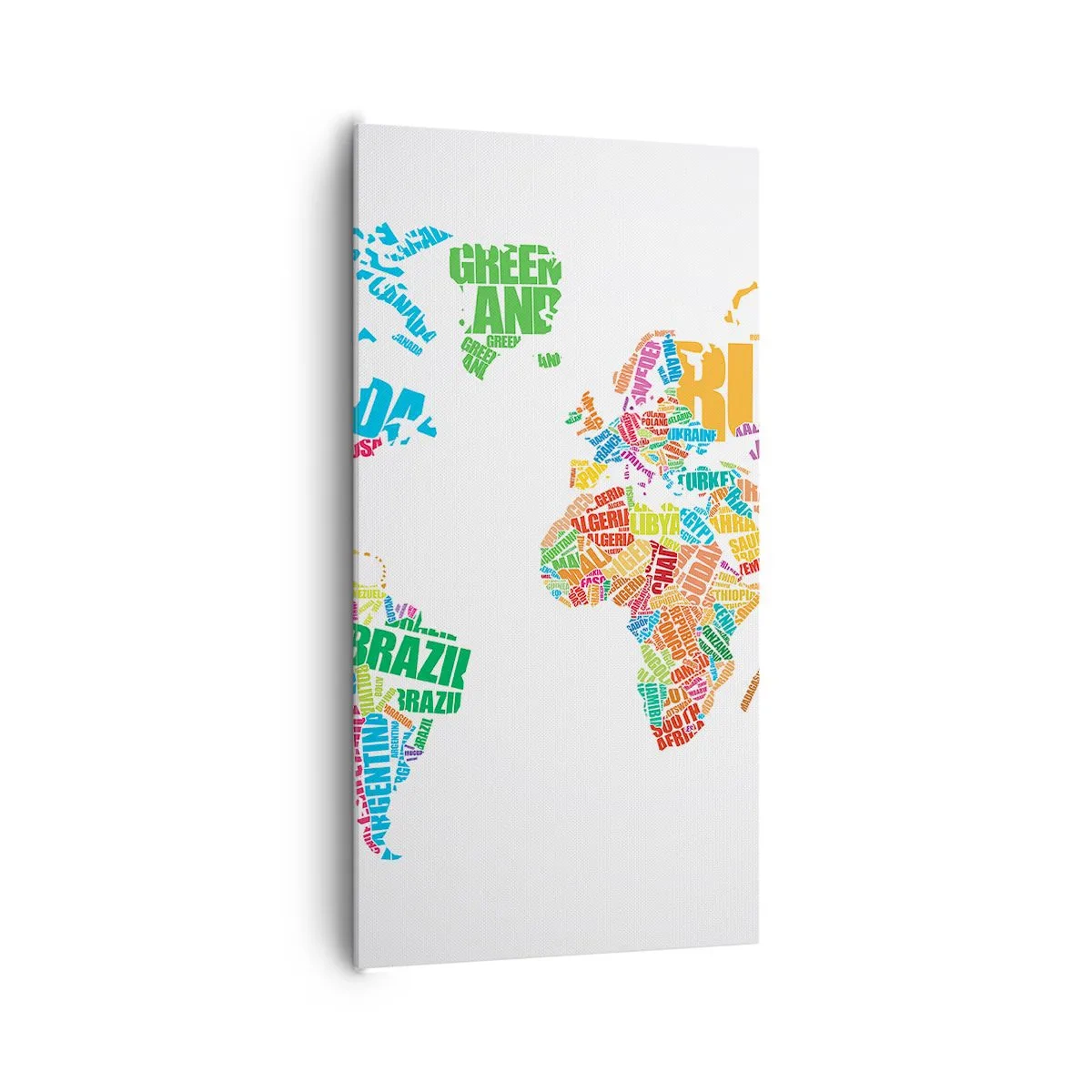 Impression sur toile - Image sur toile - je veux tous les rencontrer - 65x120 cm