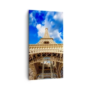 Impression sur toile - Image sur toile - Atteindre le ciel et les nuages - 55x100 cm