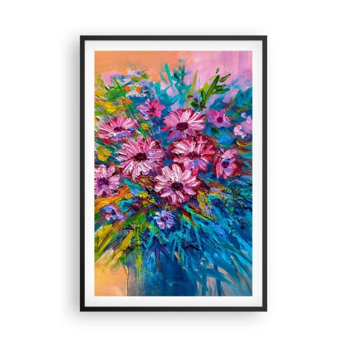 Affiche dans un cadre noir - Poster - Énergie de la vie - 61x91 cm