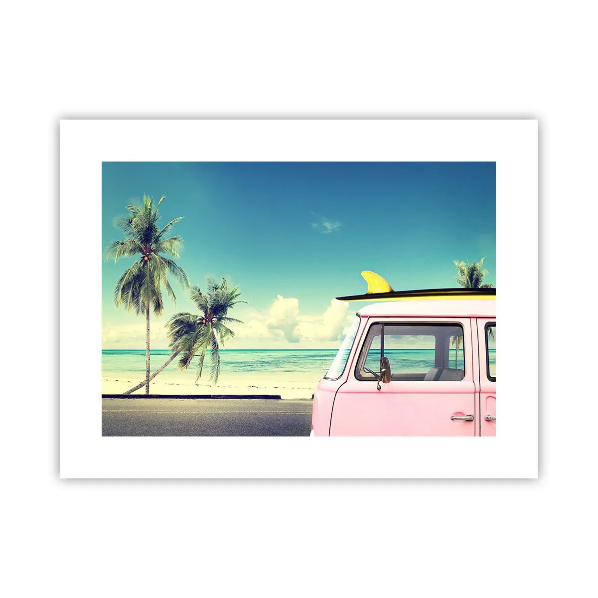 Affiche - Poster - Il est temps de commencer les vacances - 40x30 cm
