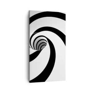 Impression sur toile - Image sur toile - Céder au vortex ? - 45x80 cm