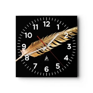 Horloge murale - Pendule murale - Sans porte-plume - 40x40 cm