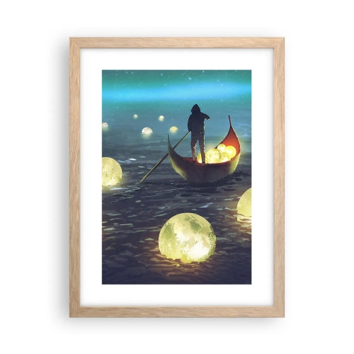 Affiche dans un chêne clair - Poster - Des choses dont les philosophes n'ont jamais rêvé - 30x40 cm